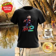 EJEN ALI THE MOVIE 2 WITH GADJET DESIGN 3 CAN ADD ON NAME TSHIRT ROUND NECK FOR KIDS AND ADULT