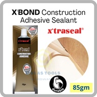[X-BOND] X'traseal Construction Adhesive Sealant/ Silicone (85gm)
