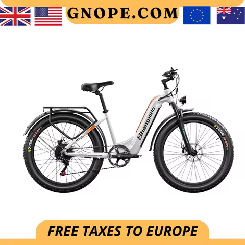 Shengmilo MX06 city Electric Bike 1000W Urban Bicycle Fat bike electric 26" E-bike 48V17.5AH Battery