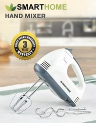เครื่องผสมอาหารมือถือ เครื่องตีไข่ SMART HOME Hand Mixer รุ่น SM-MX100