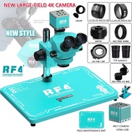 RF4 RF-7050 Industrial Trinocular Microscope 7X-50X Zoom Electron Large-field Microscope For Mobile 