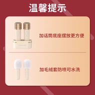 TANALAZ K78 Bluetooth Speaker Microphone Integrated Sound System Home K-Song Use KTV Set Double Spea