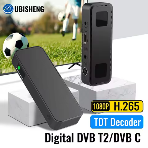 Ubisheng DVB T2 DVB C Digital Tuner H265 TDT HD FTA TV Recevier Multimedia Set Top Box Universal for