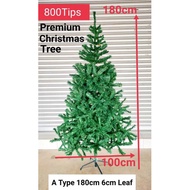 2022NEW PREMIUM 800 TIPS  6 Feet Christmas Tree/ TREE ONLY  READY STOCKS