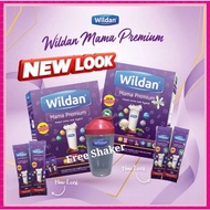 WILDAN MAMA PREMIUM ORIGINAL l VANILLA 550g (22x sachet 25g) + FREEGIFT SHAKER