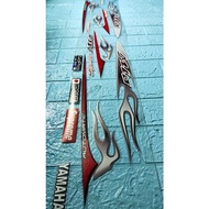 MIO CARBON FIRE TRANSPARENT STRIPING VARIATION OF G2 STICKERS