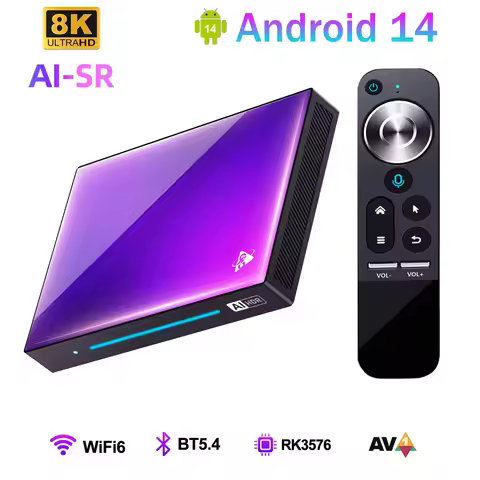 H96 MAX M9 TV Box Android 14 TV BOX 8-Core Rockchip RK3576 2.4G 5G Wifi6 BT5.4 1000M 8K 4K 120fps 4G