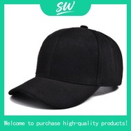 【In Stock】Man Plus Size Fitted Baseball Cap Big Size Hip Hop Wool Hat Back Closed Large Size Felt Sn