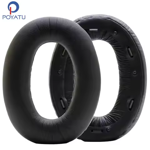 Poyatu 1000XM3 Ear Pads for SONY WH1000XM3 WH-1000XM3 Headphone Replacement Ear Pad Cushion Cups Ear