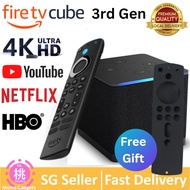 Amazon Fire TV Cube 2nd Gen / 3rd Gen, hands-free with Alexa and 4K Ultra HD, streaming media player