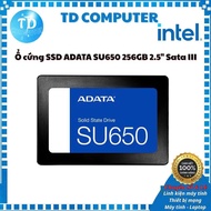 ADATA SU650 256GB 2.5 SSD Hard Drive" Sata III - Genuine product
