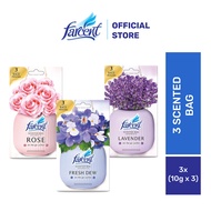 Farcent Scented Bag Rose Lavender Fresh Dew Beg Pewangi Almari Air Freshener Home Fragrance