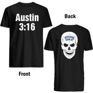 WWE Cold Stone Steve Austin Retro Men's T-Shirt Classic Wrestling Element S-5XL Optional Straight Ha