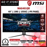 MSI MAG401QR (40", IPS, UWQHD, 1MS, 155HZ) GAMING MONITOR