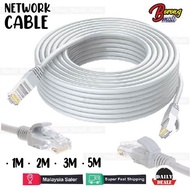 Network Cable Cat5e RJ45 Ethernet LAN Network Cable 1M/2M/3M/5M/Kabel Rangkaian