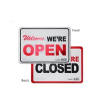 Cactus 2355- Open Close Sign, Business Sign Open and Closed Door and Window Hanging Chain