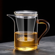 Glass teapot for brewing tea High-temperature resistant tea brewing pot with tea-water separation cu