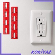 [Kokiya2] Switch And Receptacle Spacers Outlet Spacers Tile Backsplash Loose Outlet Plug Fix Stackab