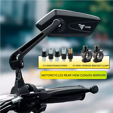 For LONCIN VOGE 500DS 650DS 500R 500AC 300AC RR Accessories Motorcycle Adjustabale Side Rearview Mir