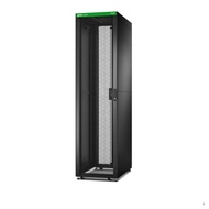 APC Easy Rack 600mm/48U/1100mm with Roof Side panel castors feet and 4 Brackets No Bottom black ( ER