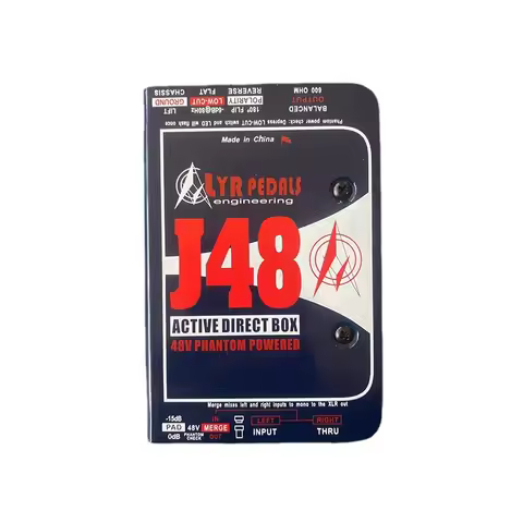 LY-ROCK Electric Guitar/Bass/Electric Box Qin Keyboard Electroacoustic Instrument J48 Monophon DI Bo