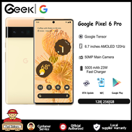 Google Pixel 6 Pro 5G สมาร์ทโฟน 12G RAM 128 ROM 6.7นิ้ว AMOLED" Display IP67 Dust/Water Resistant Octa Core Android