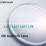 FIRADA 1.56 1.61 1.67 1.74 Resin HMC CR39 Anti-reflection Anti-scratch Aspherical HD Myopia Reading 
