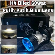 BILED H4 BLUE lens IBEZ 201 Car Fog Lamp with Cooling Fan