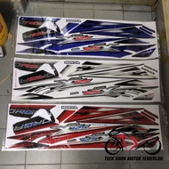 Stiker sticker body stripe cover set (1) honda wave125x wave 125x w125x ultimo TBM