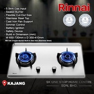 Rinnai RB-72S 2-Hyper Burner Gas Hob (Stainless Steel)