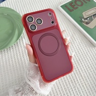 For iphone17ProMax shell 3B93 AG airbag frosted magnetic shell iphone16ProMax iphone17Pro
