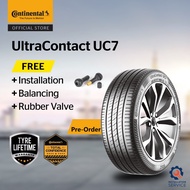[Pre-Order] Continental UltraContact UC7 R16 (with installation) 195/50R16 185/55R16