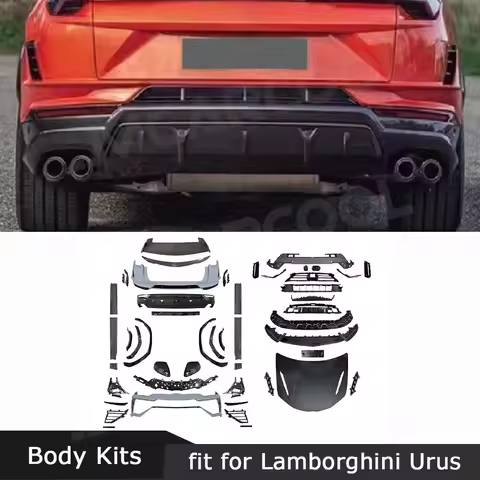 Body Kits For Lamborghini Urus 2018-2023 Dry Carbon Fiber Car Body Kits Front Rear Bumper Engine Cov