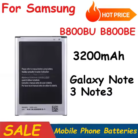 B800BU B800BE High Capacity Battery 3200mah For Samsung Galaxy Note 3 Note3 Phone Replacement Bateri