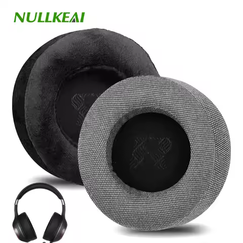 Nullkeai Replacement Ear Cushion for Edifier G33BT Headphone Earpads Earmuffs Sleeve Headband