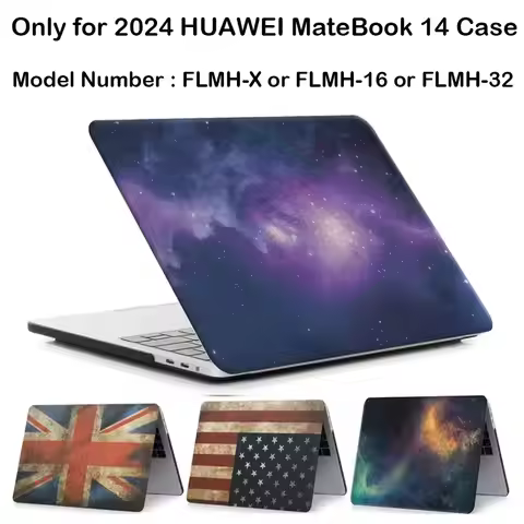 newest laptop case for 2024 huawei matebook 14 flmh-x case for huawei matebook 14 2024 flmh-16 shell