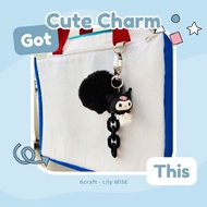 GANTUNGAN Cute charm - bag charm - bag charm - keychain - cute keychain - bag Hanger - keychain