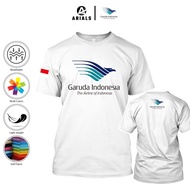 Arials Kaos Baju Maskapai Garuda Indonesia Airlines