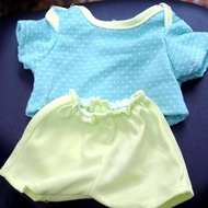 30cm Simulation Doll Baby Clothes 35cm Big Head Doll Clothes Accessories Children's Toy Clothes 2A.A
