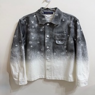 LV Louis Vuitton 黑色星空漸層牛仔外套 ❗️❗️手續費很高不要亂議價