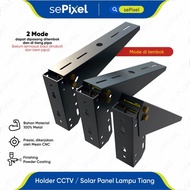 CCTV Holder Solar Panel Light Pole/
