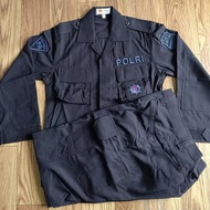 Baju Pdl 2 hitam tactical brimob