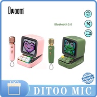DIVOOM DITOO mic Multi-functional Bluetooth Speaker Mini Computer K Song Microphone Bluetooth Audio