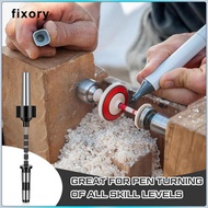 [fixory] Pen Mandrel Portable Pen Rotary Tool for Wood Turning Lathe Wood Lathe Parts