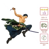 Genuine Japanese Bandai One Piece Zoro BWFC Figure Model 16cm tall