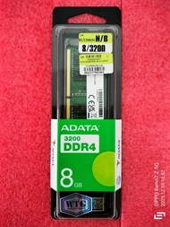 RAM DDR4(3200 NB) 8GB ADATA 4 CHIP แท้ ของใหม่ ไม่แกะซีล ประกัน L-T