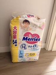 54片裝merries L拉拉褲