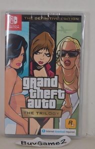 (全新中文版) OLED Switch NS GTA Grand Theft Auto: The Trilogy The Definitive Edition (行版, 中文/英文) - 俠盜獵車手 