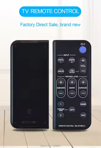 eplacement Remote Control for JVC RM-STHBA1A TH-BA1 CA-THBA1 SP-THBA1 Home Theater Sound System