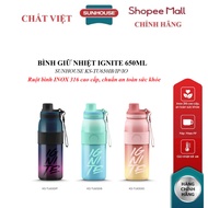 IGNITE 650ML SUNHOUSE HEAT BOTTLE KS-TU650IB/ KS-TU650IP/ KS-TU650IO, High quality 316 stainless ste